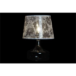 Lámpa asztali, virágos 28x28x40,5 cm 2 féle