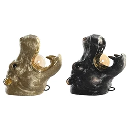 Lámpa fali, víziló 35x23x34 cm 2 féle