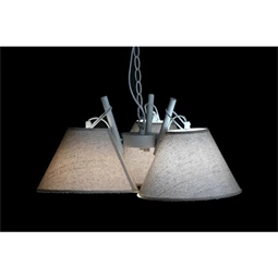 Lámpa mennyezeti, búrás 50x46x30 cm 2 féle