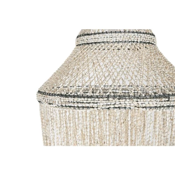 Lámpa mennyezeti, kagylókkal 52x52x135 cm