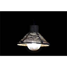 Lámpa mennyezeti, kötéllel 24x24x15 cm