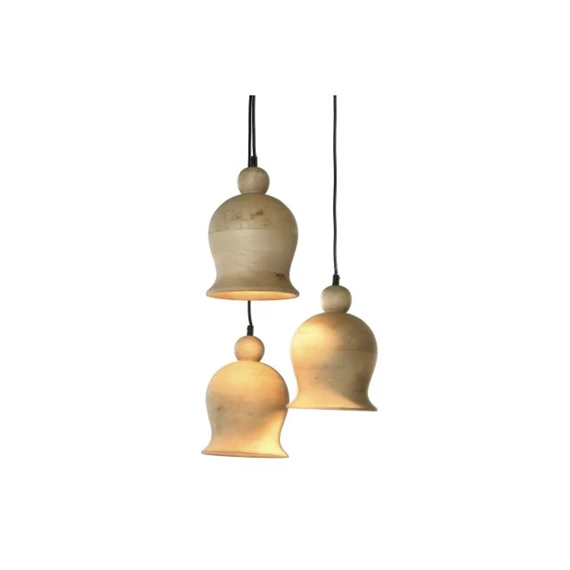 Lámpa mennyezeti szett 38x38x32 cm S/3