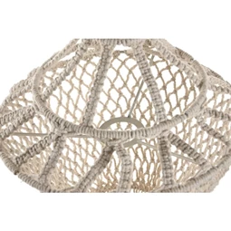 Lámpabúra makramé 30x30x80 cm