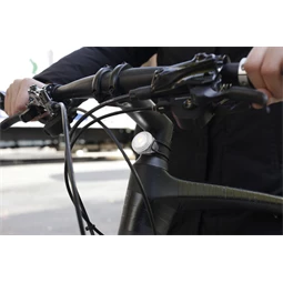 LED-es világítás kerékpárra, tépőzáras 2,65x10x16,5 cm S/2