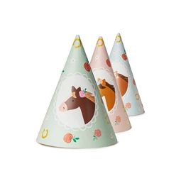Party kalapok, lovas, kb. 16 cm, vegyes S/6