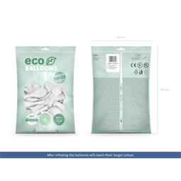 Lufi 26 cm pasztell fehér S/100