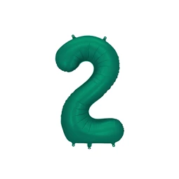 Lufi 2-es szám fólia 86 cm palackzöld
