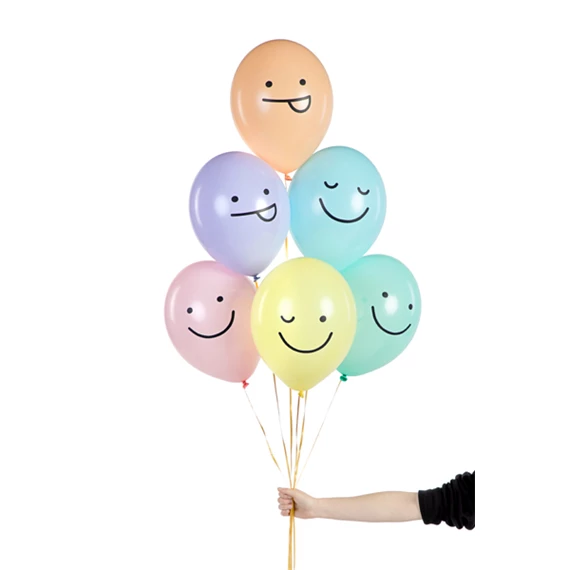 Lufi 30 cm arcok mix S/6