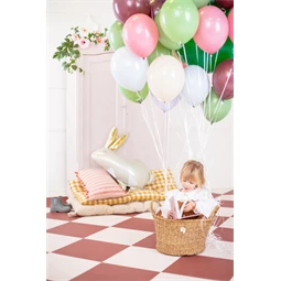 Lufi erős 30 cm pasztell vad rózsa S/100