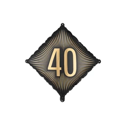 Lufi 40-es szám fólia 46x46 cm vegyes