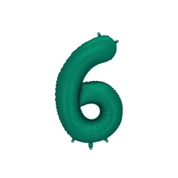 Lufi 6-os szám fólia 86 cm palackzöld