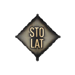 Lufi ``Sto lat`` fólia 46x46 cm mix