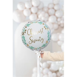 Lufi chrzest swiety fólia 45 cm mix