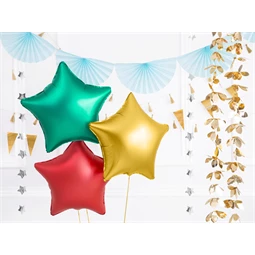 Lufi csillag fólia 48 cm arany