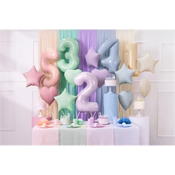 Lufi csillag fólia 48 cm ködös kék