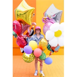 Lufi csillag fólia 70 cm arany