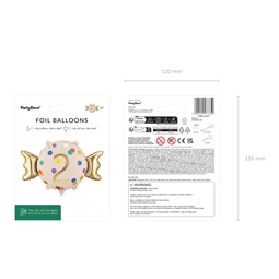 Lufi cukorka 2-es fólia 61x37 cm keverék