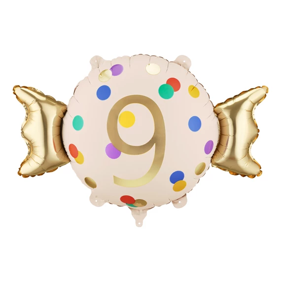 Lufi cukorka 9-es fólia 61x37 cm keverék