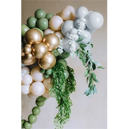 Lufi erős 23 cm pasztell világos ködös kék S/100