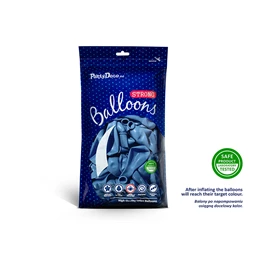 Lufi erős 27 cm fémes búzavirágkék S/50