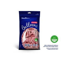 Lufi erős 27 cm pasztell babarózsaszín S/50