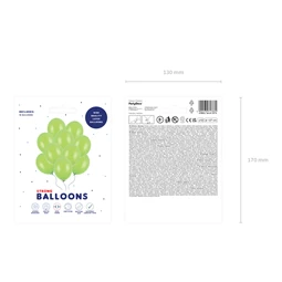 Lufi erős 27 cm pasztell lime zöld S/10