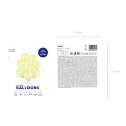 Lufi erős 27 cm pasztell világossárga S/10