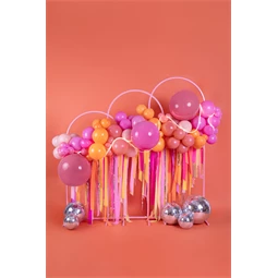 Lufi erős 30 cm pasztell barack S/50