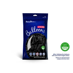 Lufi erős 30 cm pasztell fekete S/50