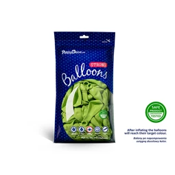 Lufi erős 30 cm pasztell lime zöld S/50