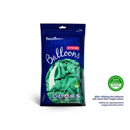 Lufi erős 30 cm pasztell menta zöld S/50