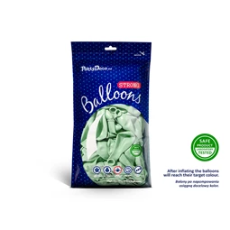 Lufi erős 30 cm pasztell pisztácia S/100