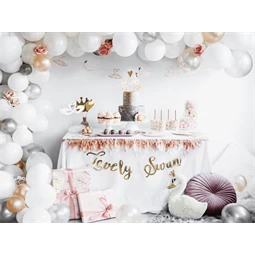 Lufi erős 30 cm pasztell tiszta fehér S/50