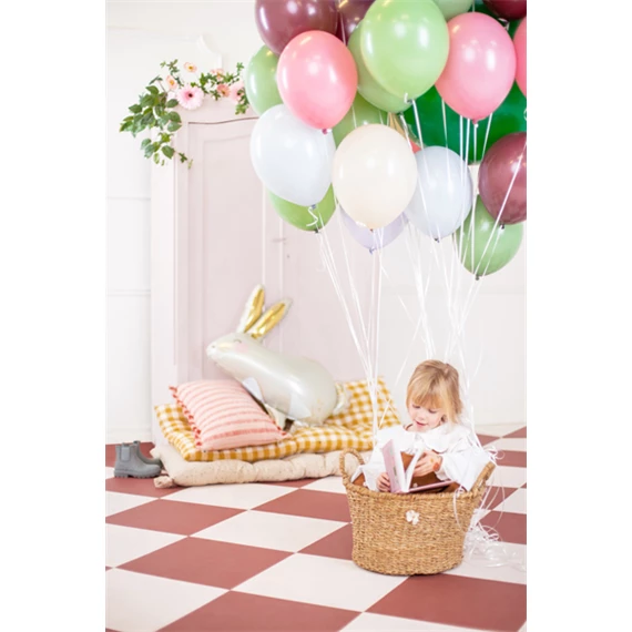 Lufi erős 30 cm pasztell világos ködös kék S/100