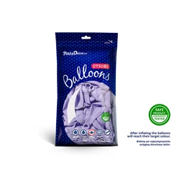 Lufi erős 30 cm pasztell világoslila S/100