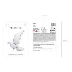 Lufi galamb fólia 80x100 cm mix