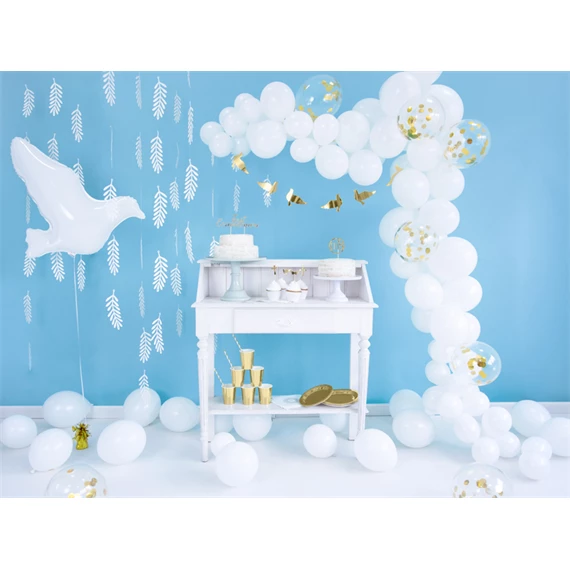 Lufi galamb fólia fehér 77x66 cm