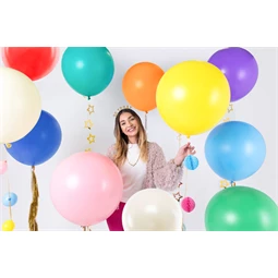 Lufi kerek 60 cm pasztell akvamarin