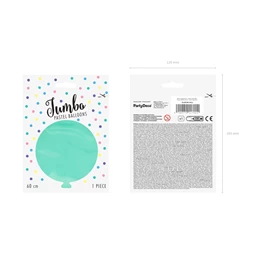 Lufi kerek 60 cm pasztell világos menta