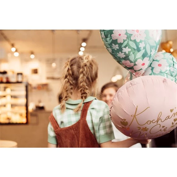 Lufi kocham cię mamo fólia 45 cm rózsaszín