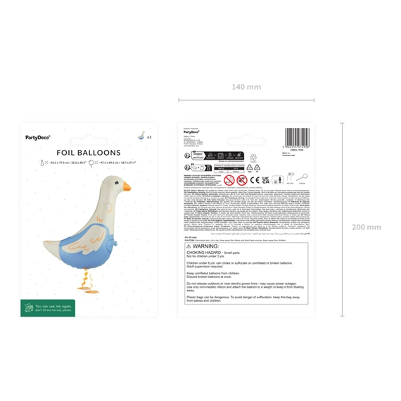 Lufi liba fólia 47.5x69.5 cm vegyes