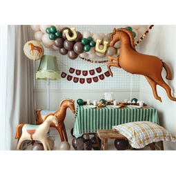 Lufi ló fólia 112x97 cm színes