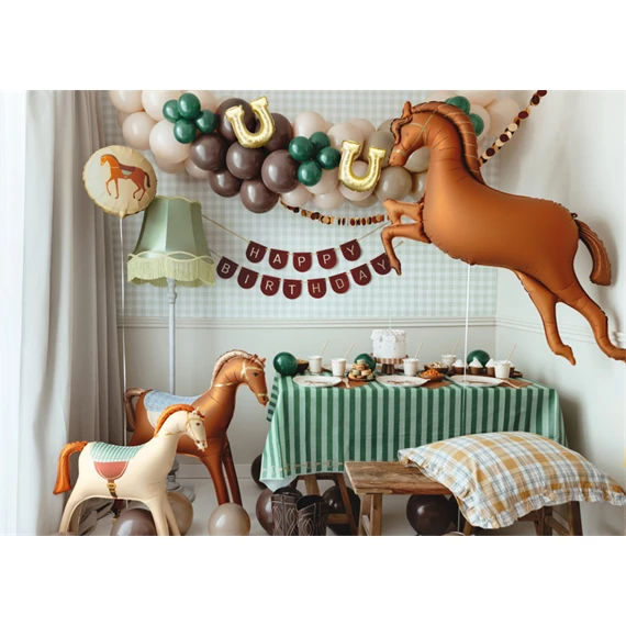 Lufi ló fólia 125x100 cm színes