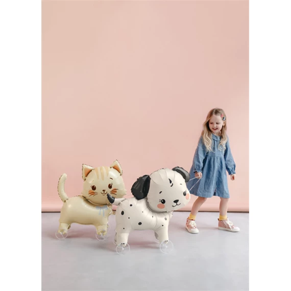 Lufi macska kerekeken 61x65 cm vegyes