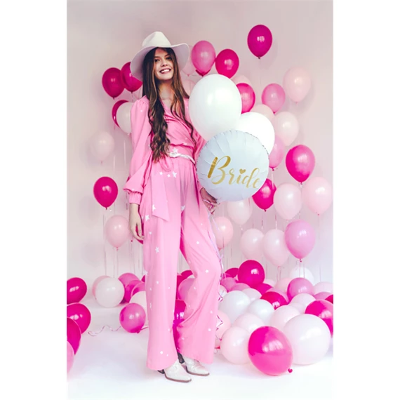 Lufi menyasszony fólia 45 cm fehér