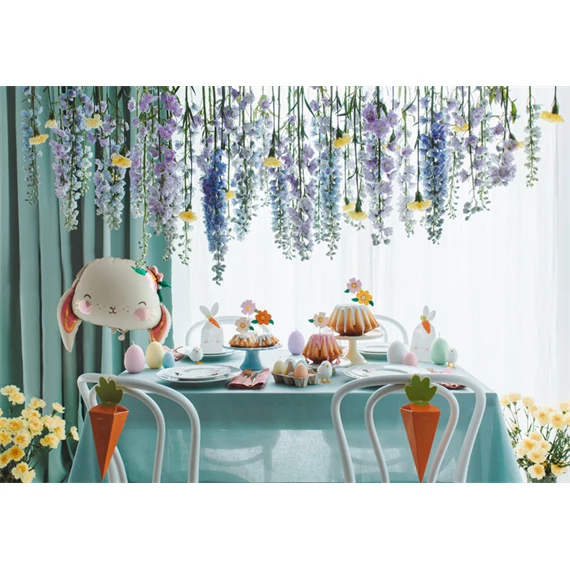 Lufi nyuszi fólia 65x55 cm mix