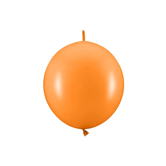 Lufi összekapcsolható 28 cm pasztell mandarin narancs S/20