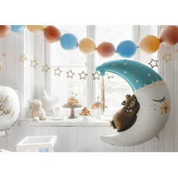 Lufi összekapcsolható 33 cm poros rózsa S/20