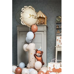 Lufi rombusz fólia fodorral egyes 51,5x51,5 cm mix