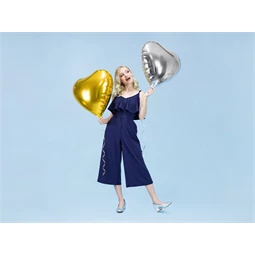 Lufi szív fólia 61 cm arany